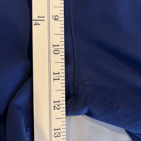 FIGS Technical Collection Navy Blue Scrub Pants Drawstring Stretch Size Medium - Picture 12 of 15